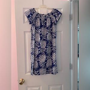 Caribbean Joe off the shoulder dress preowned size small